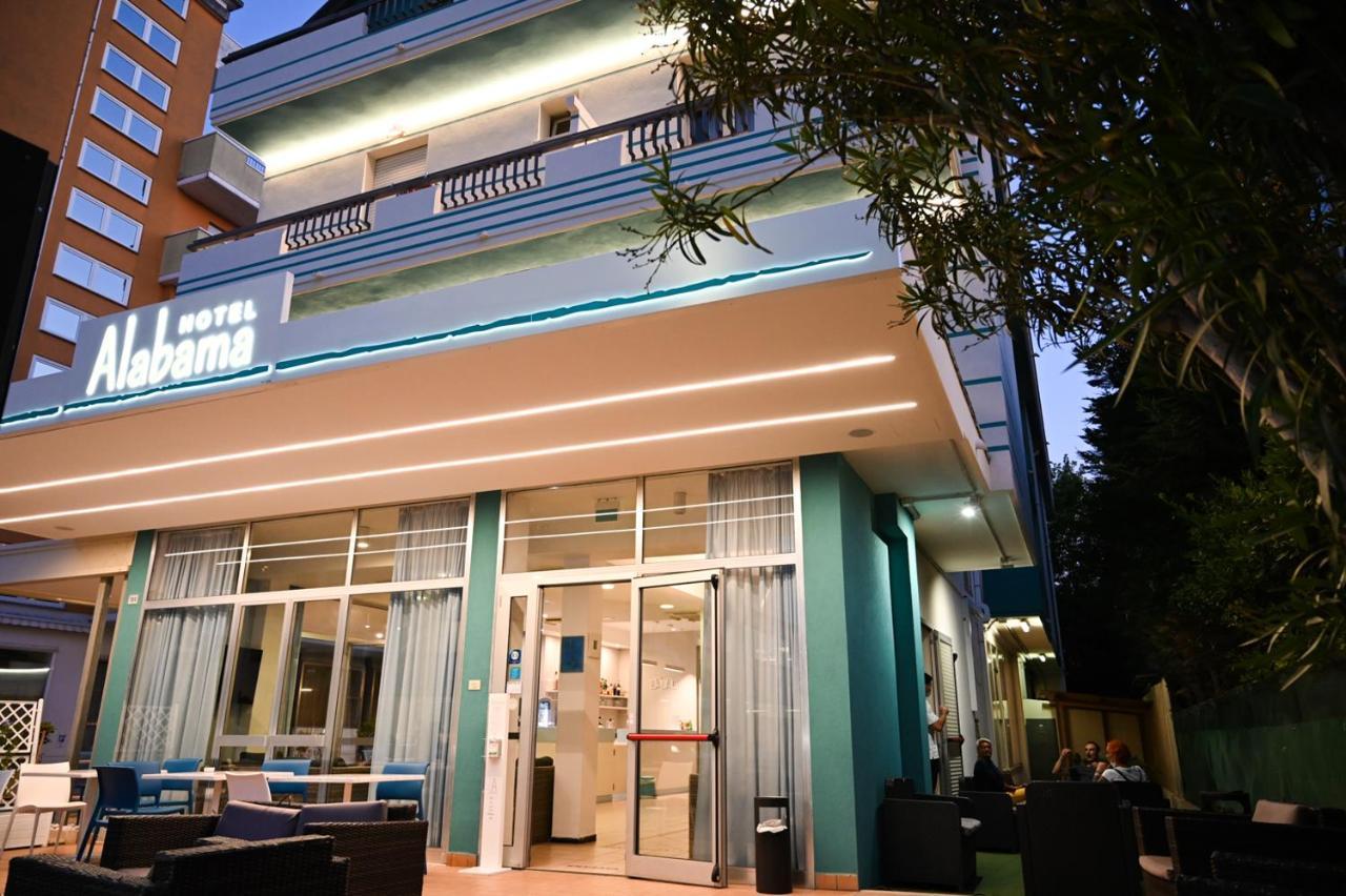 Hotel Alabama Riccione Exterior foto
