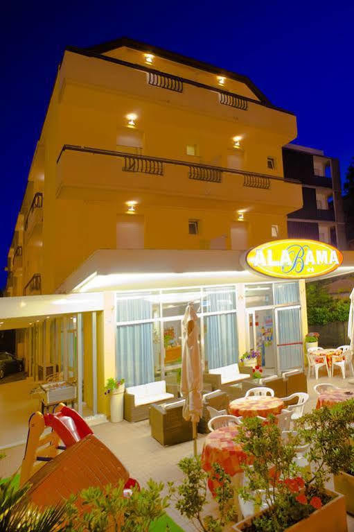 Hotel Alabama Riccione Exterior foto